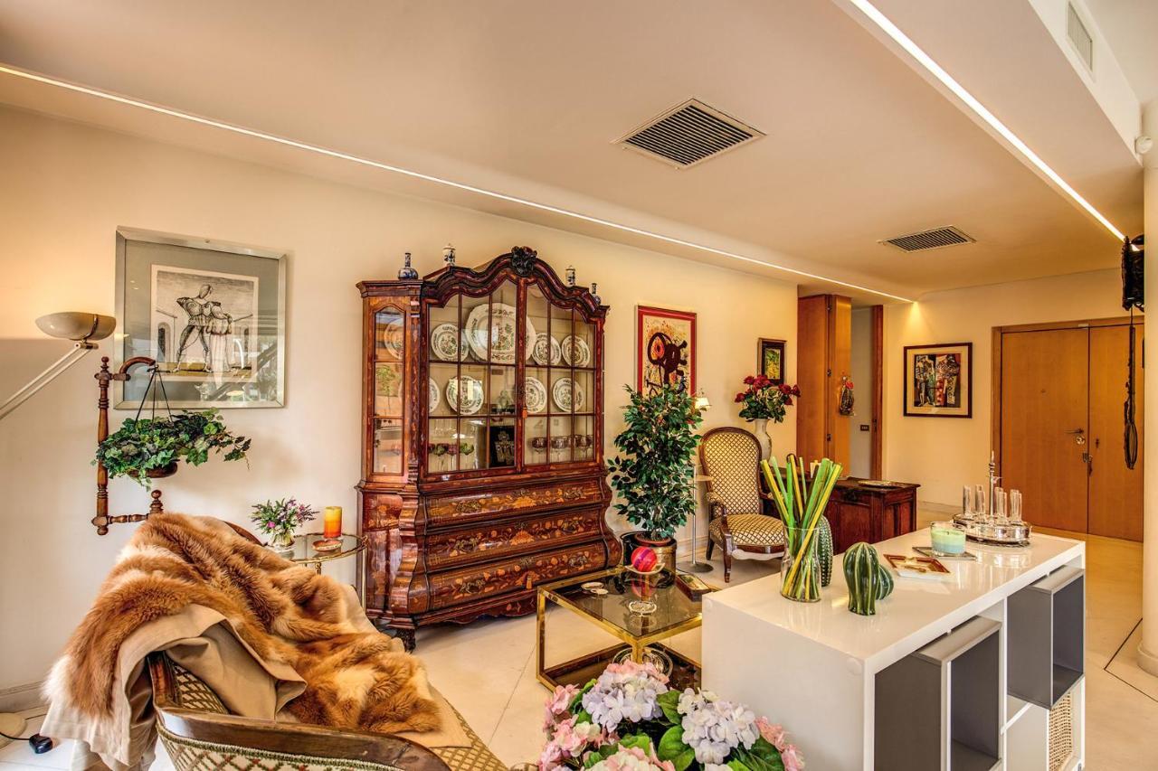 Terrazza Piccolomini: Elegant Apartment Stunning View Over Rome/St Peter'S Dome Exteriér fotografie
